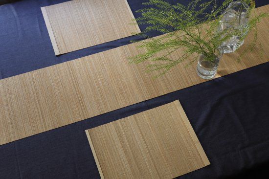 竹テーブルランナー | おしゃれな食器の通販│M苦楽園