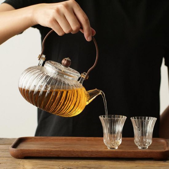 グレー 陶器 ポット バンブーハンドル Tea pot (Bamboo) – ARTS&SCIENCE ONLINE SELLER