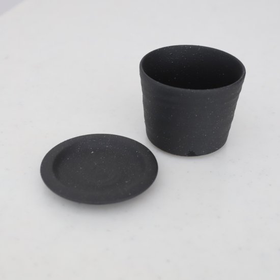 美濃焼 黒いそば猪口セット 磁器 YOZORA｜M苦楽園｜おしゃれな食器通販