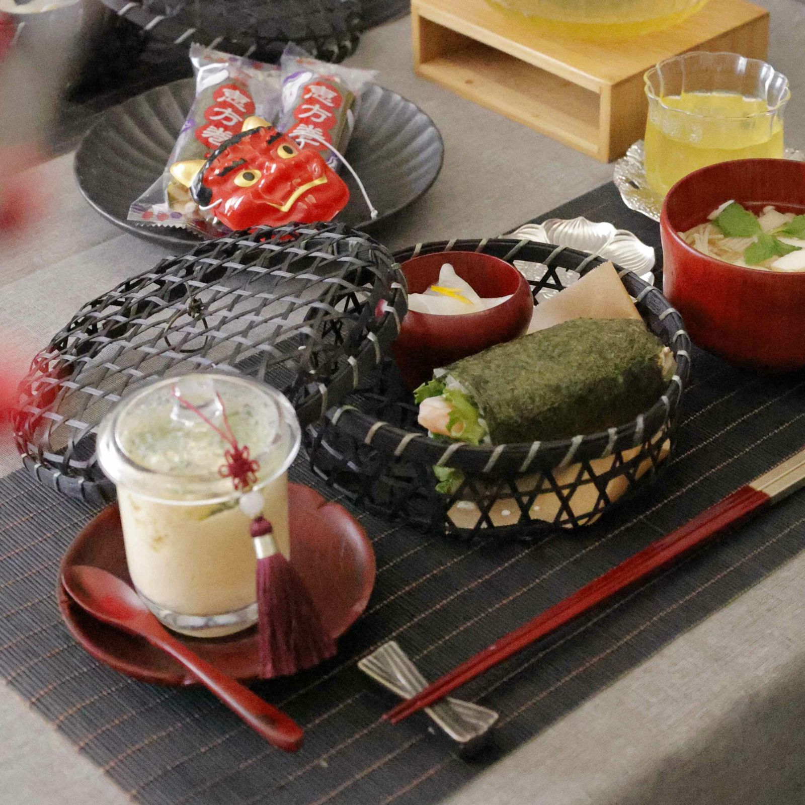 耐熱ガラス製　クリア茶碗蒸し碗