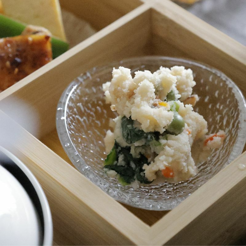 ガラス製　千代口ボウル浅小鉢