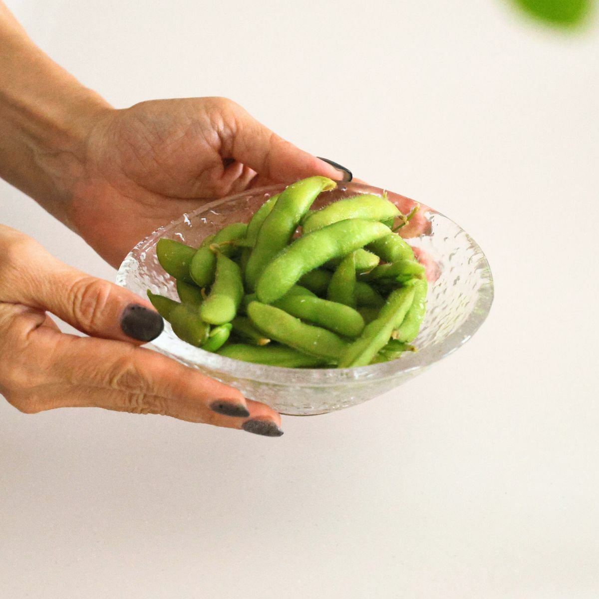 ガラス製　千代口ボウル浅小鉢