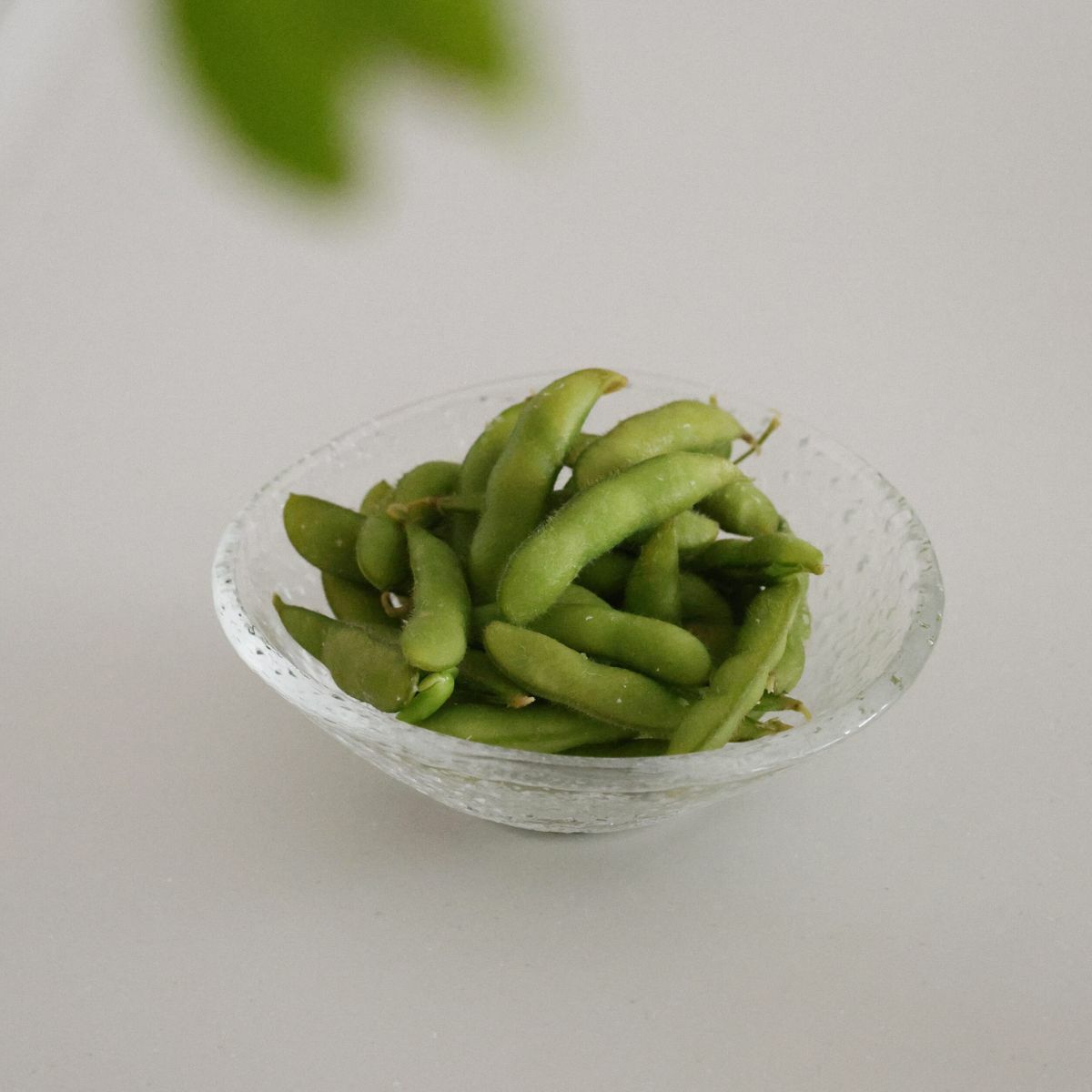 ガラス製　千代口ボウル浅小鉢