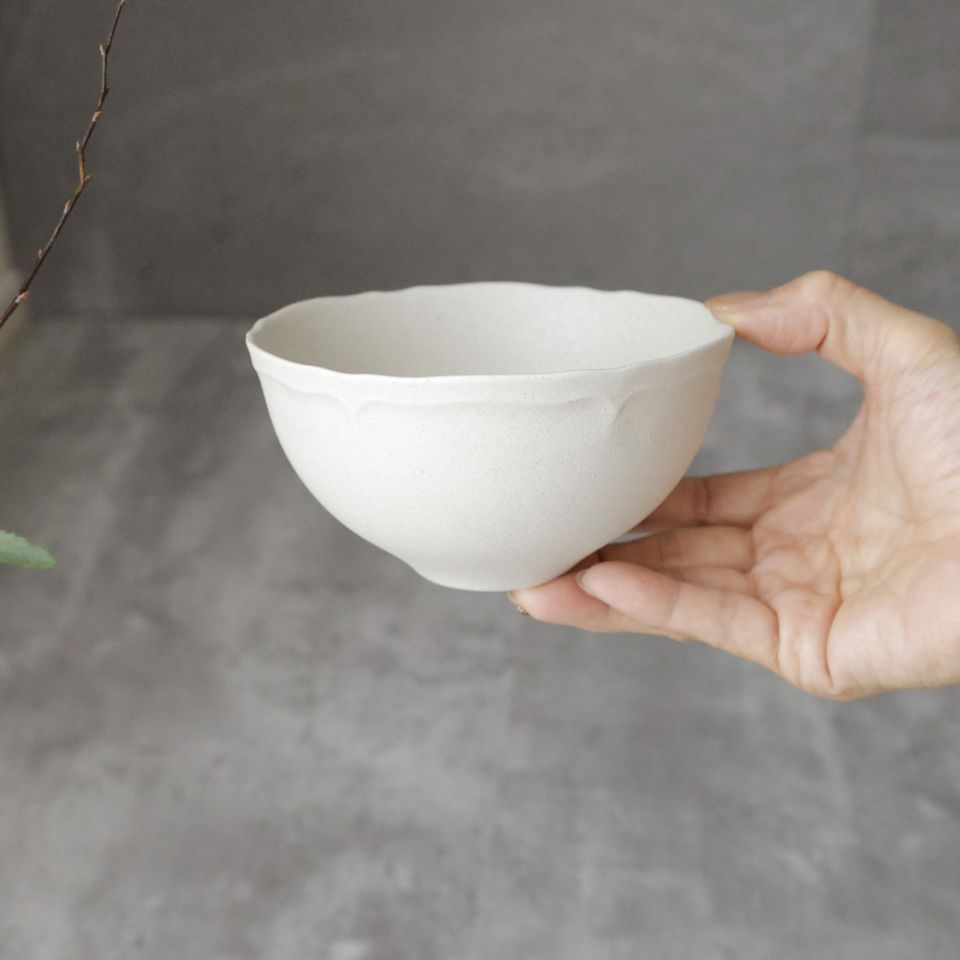 美濃焼　ボウル碗　磁器　RINKA　12.7cm