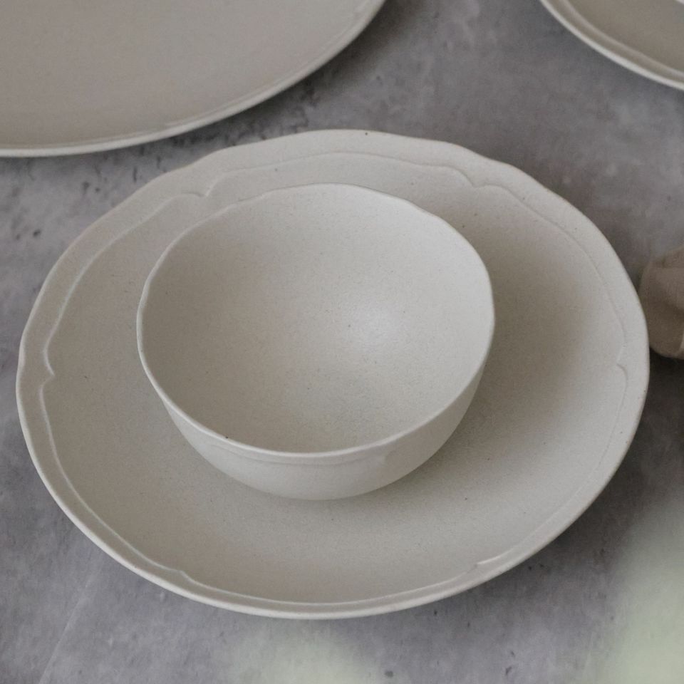 美濃焼　ボウル碗　磁器　RINKA　12.7cm