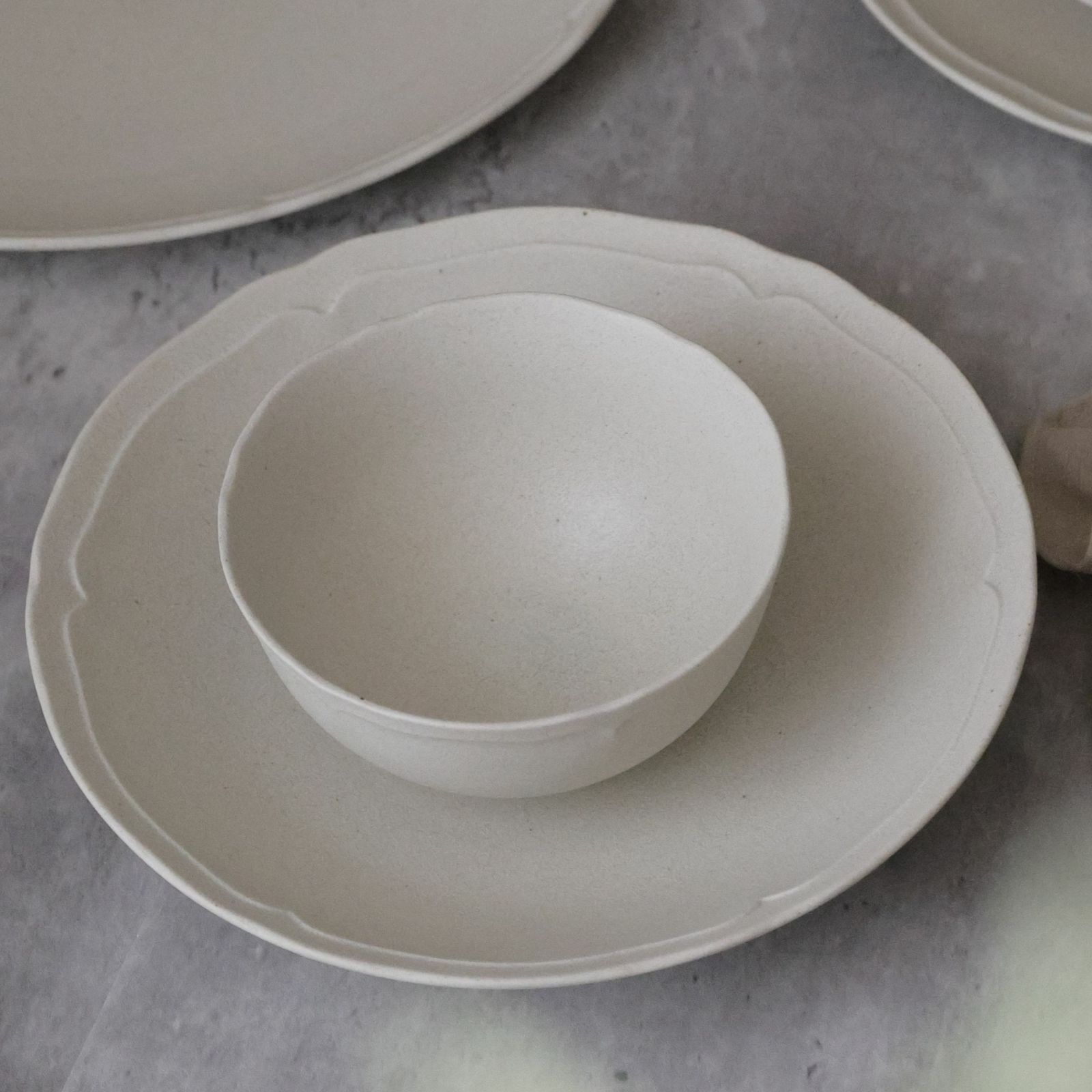 美濃焼　ボウル碗　磁器　RINKA　12.7cm