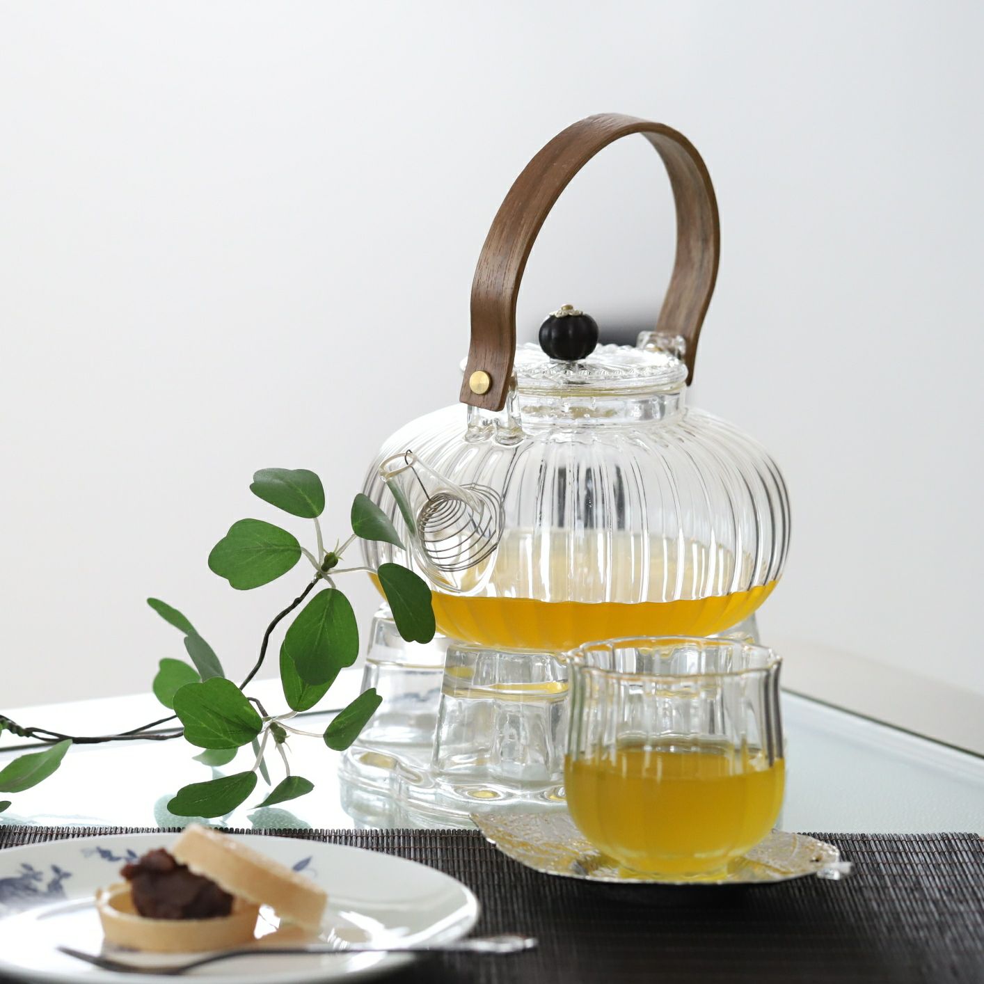 グレー 陶器 ポット バンブーハンドル Tea pot (Bamboo) – ARTS&SCIENCE ONLINE SELLER