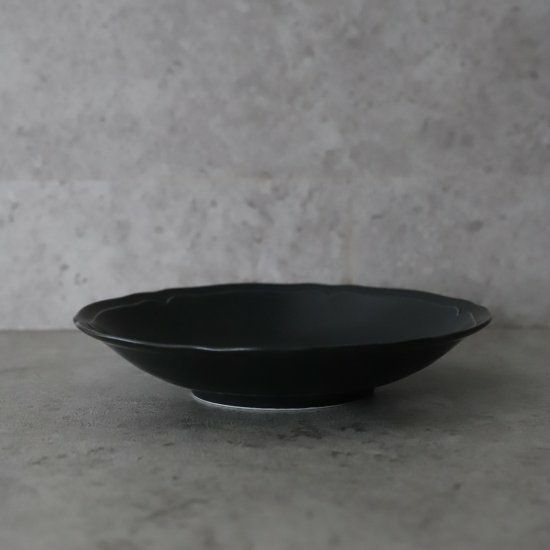美濃焼　クーププレート皿　磁器　RINKA　22.5cm