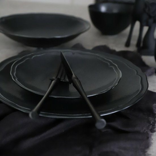 美濃焼　シンプルプレート皿　磁器　RINKA