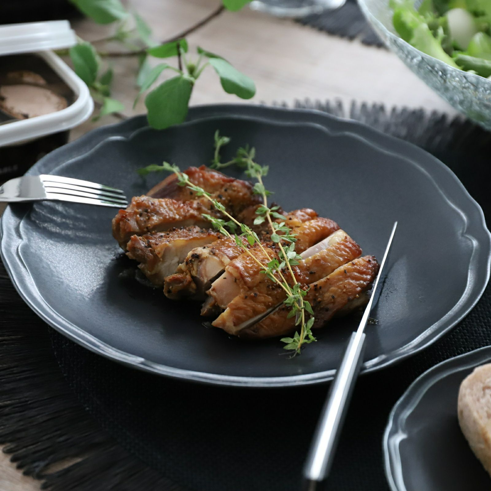 美濃焼　シンプルプレート皿　磁器　RINKA