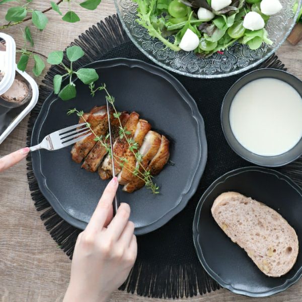 美濃焼　シンプルプレート皿　磁器　RINKA