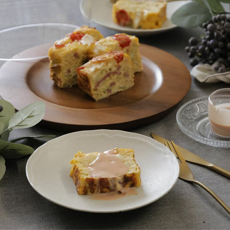 美濃焼　シンプルプレート皿　磁器　RINKA