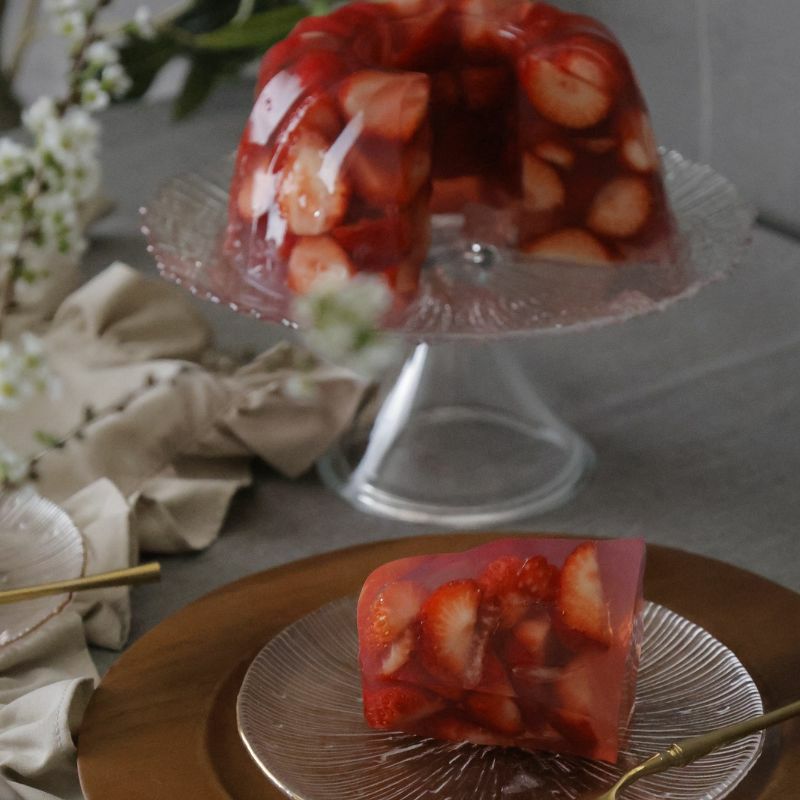 ガラス製　コンポートケーキスタンド　フォーカスS