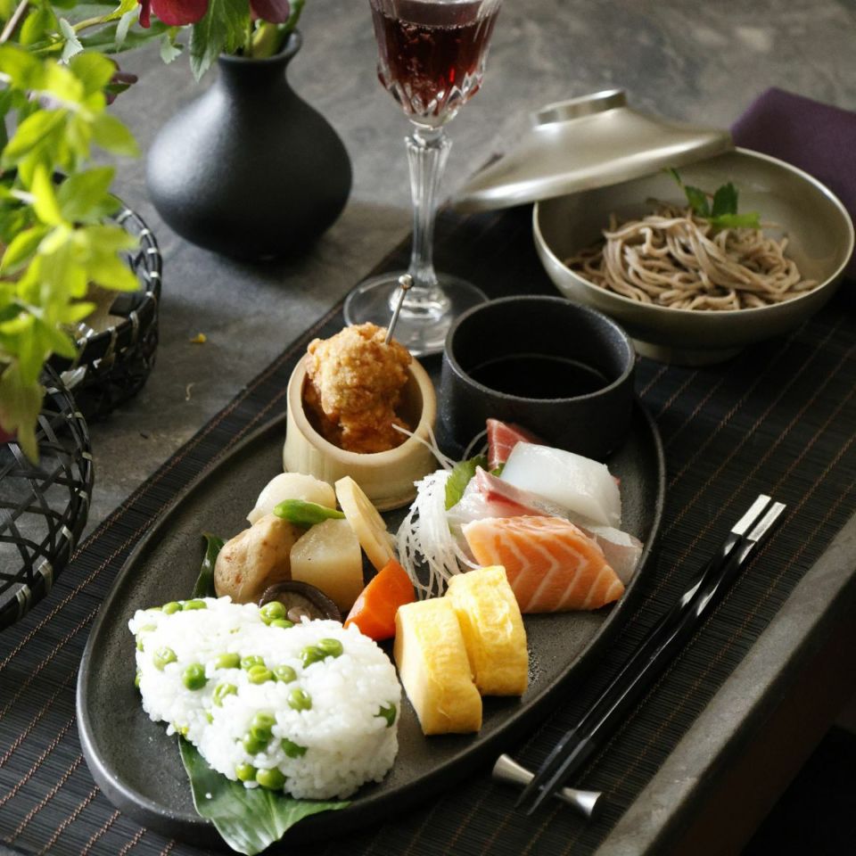 蓋付富士型椀　13.5cm｜M苦楽園オリジナル｜シルバー