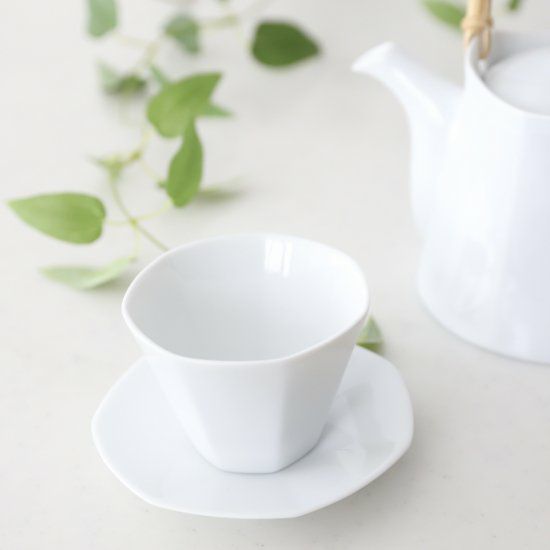 美濃焼　煎茶器 　磁器　七福カップ （ソーサー別売り）