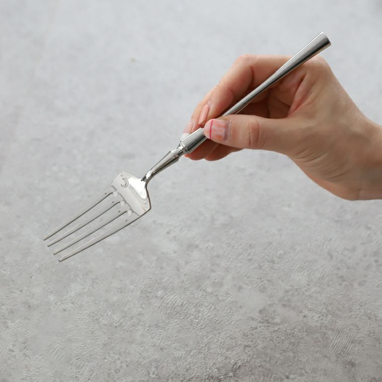  ステンレス製　シルバーカトラリー　ベベル　ディナーフォーク