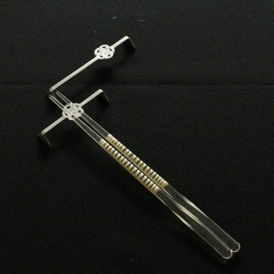 ステンレス製　梅結びシルバーカトラリーレスト