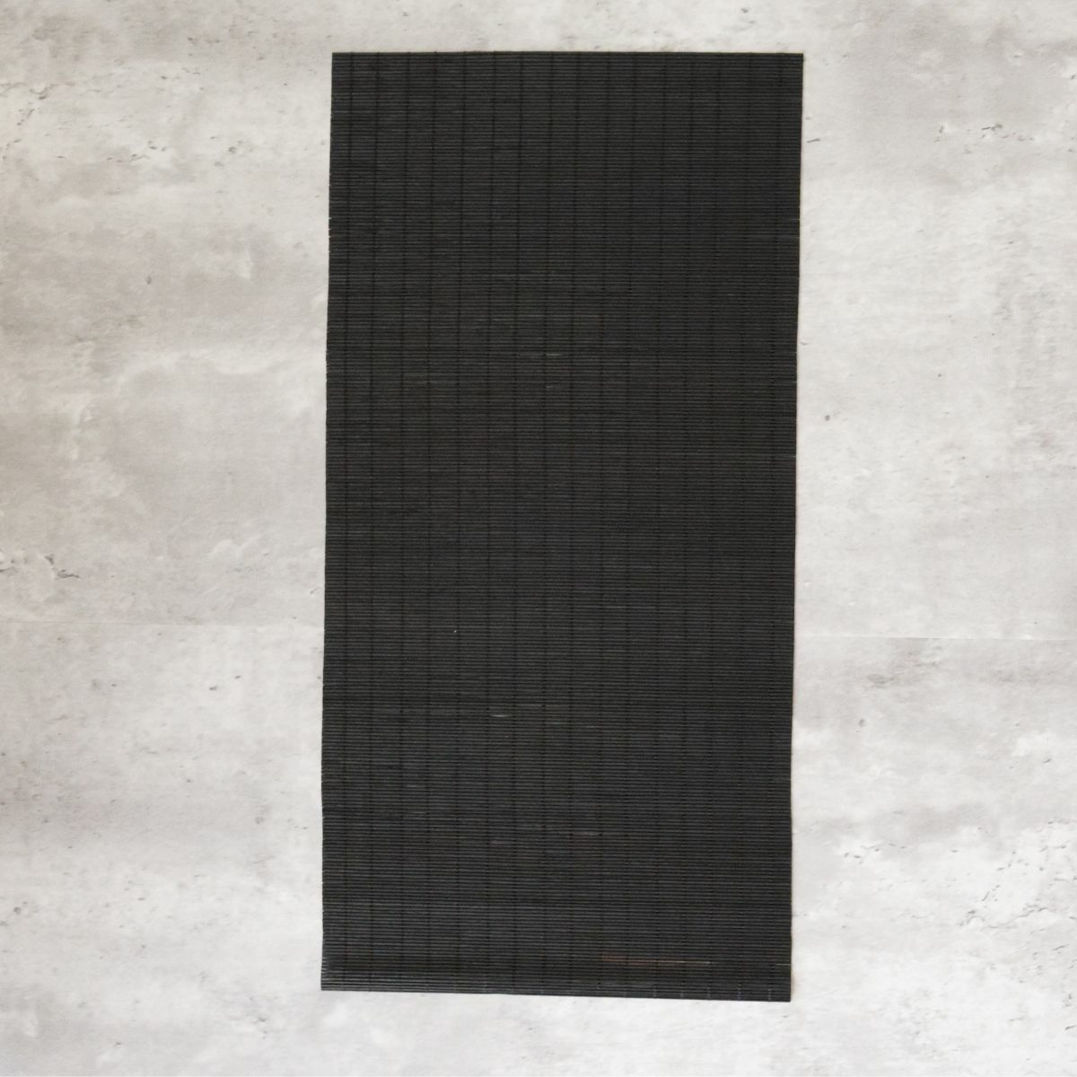 竹製　長角黒すだれ　ランチョンマット