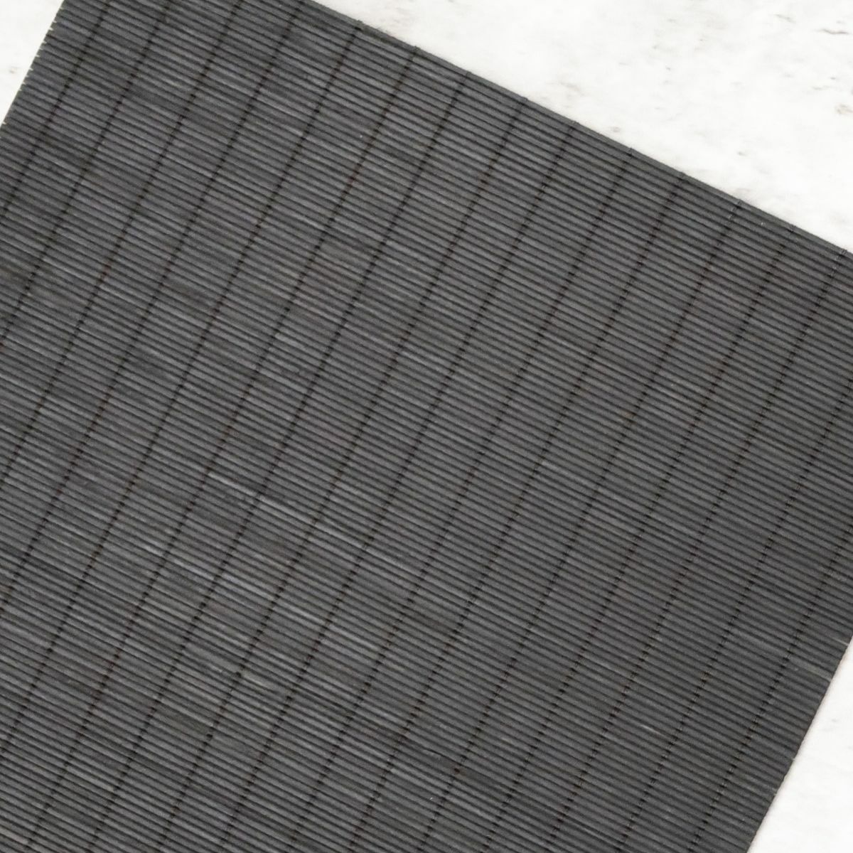 竹製　長角黒すだれ　ランチョンマット