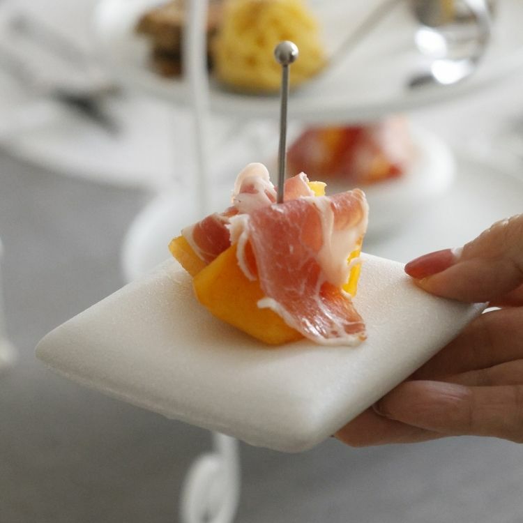 ステンレス製　ロングボールオードブルピン　ピンチョスピック　4本セット　11cm