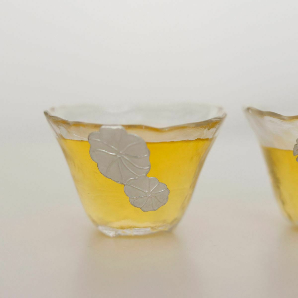 ペアギフトセット　錫ガラス小鉢