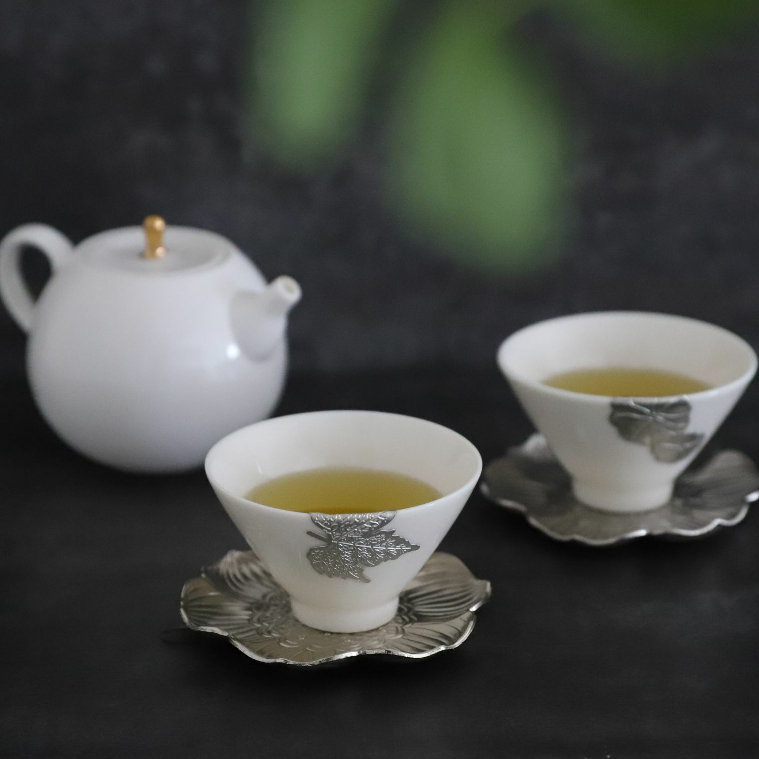 t*n様 茶道具 茶碗セット（灰色・琉球ガラス・白磁） t*n様 茶道具 茶碗セット（灰色・琉球ガラス・白磁） 硝子平茶碗 蛍袋
