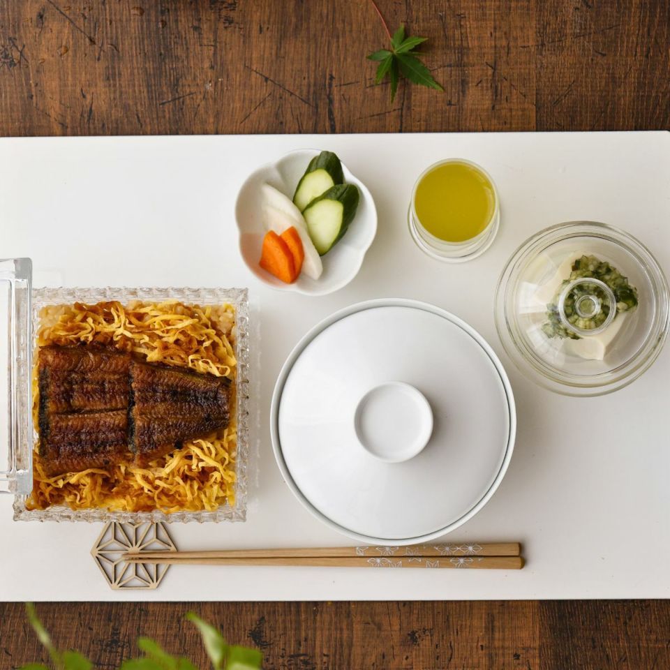 耐熱ガラス製　ソーサー付き蓋碗　茶器　シンプル