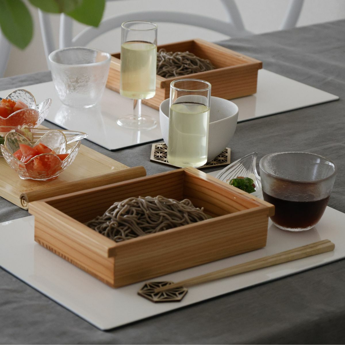 ガラス製　そうめんだしいれ硝子小鉢　8cm