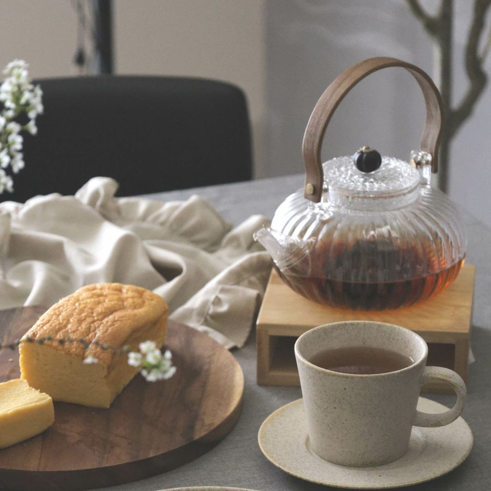 美濃焼　コーヒーカップ＆ソーサー　磁器　サンディ