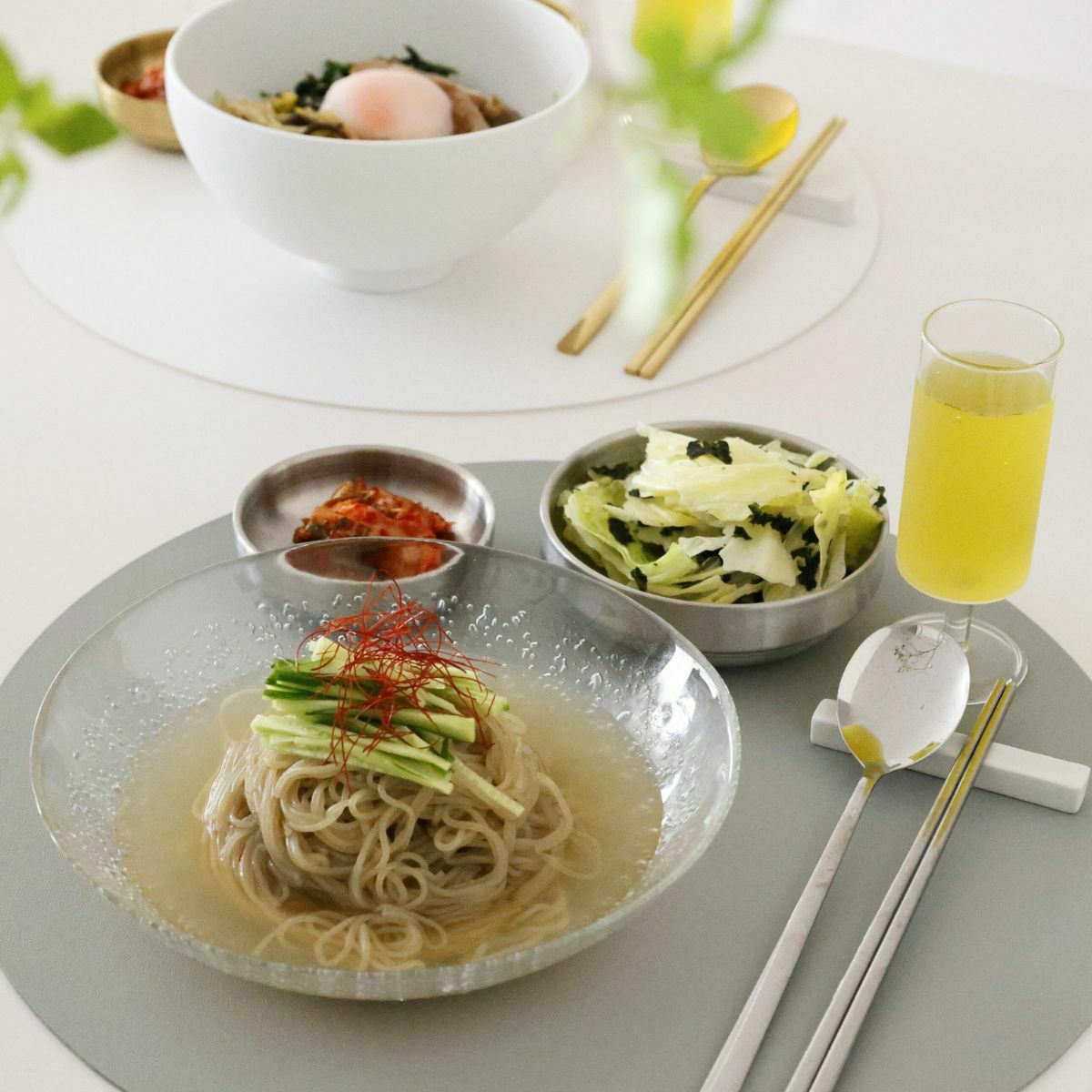 耐熱ガラス製　モダンストレートティーグラス　13cm