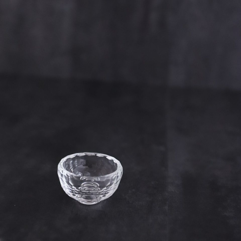 ガラス製　クリスタル硝子小鉢（S）