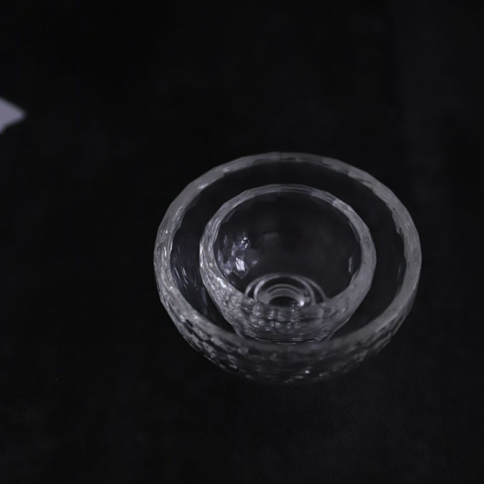 ガラス製　クリスタル硝子小鉢