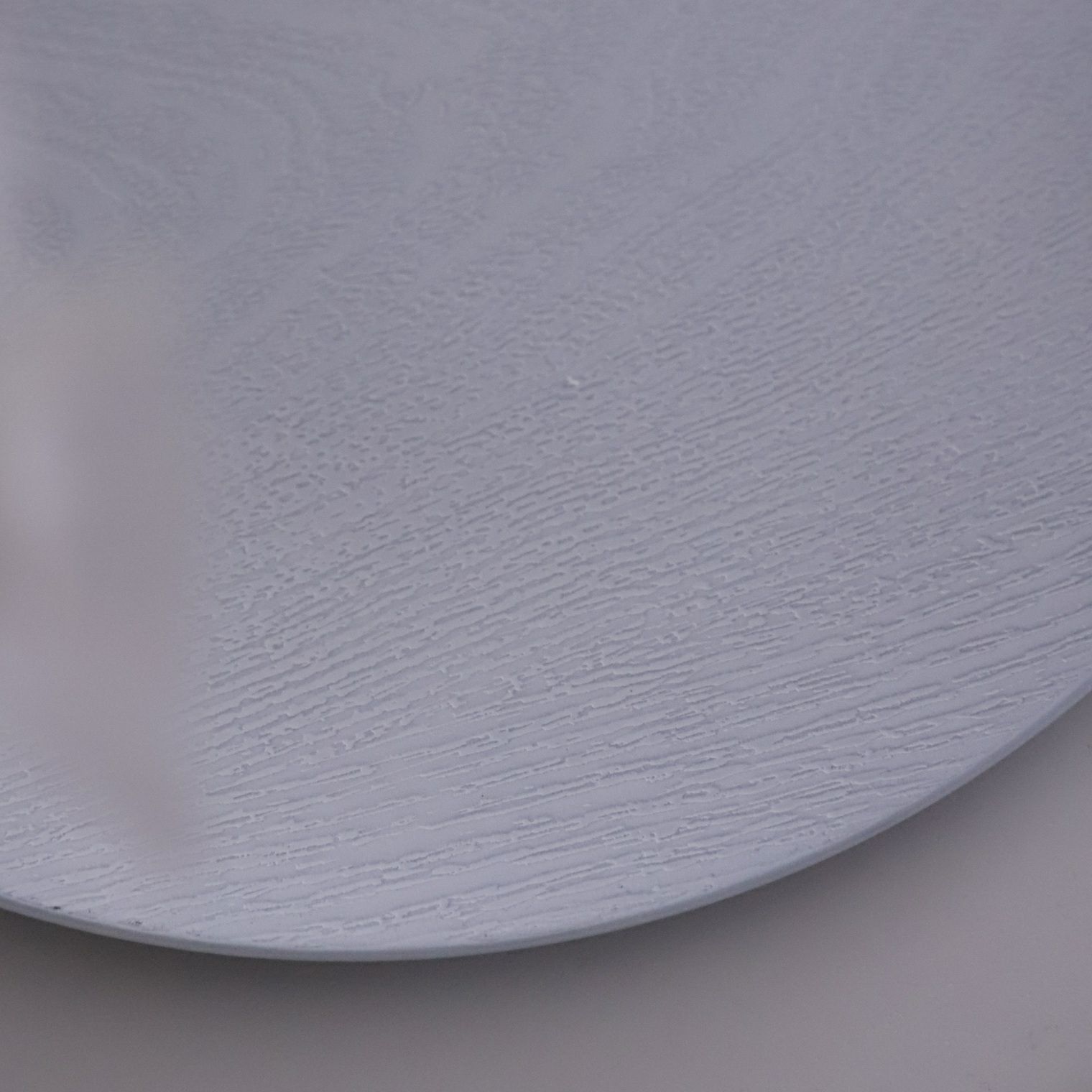 チャージャーアンダープレート　木目柄　33cm白