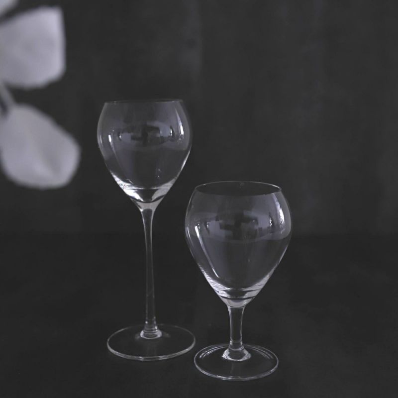 ガラス製　スフェリカル　ワイングラス