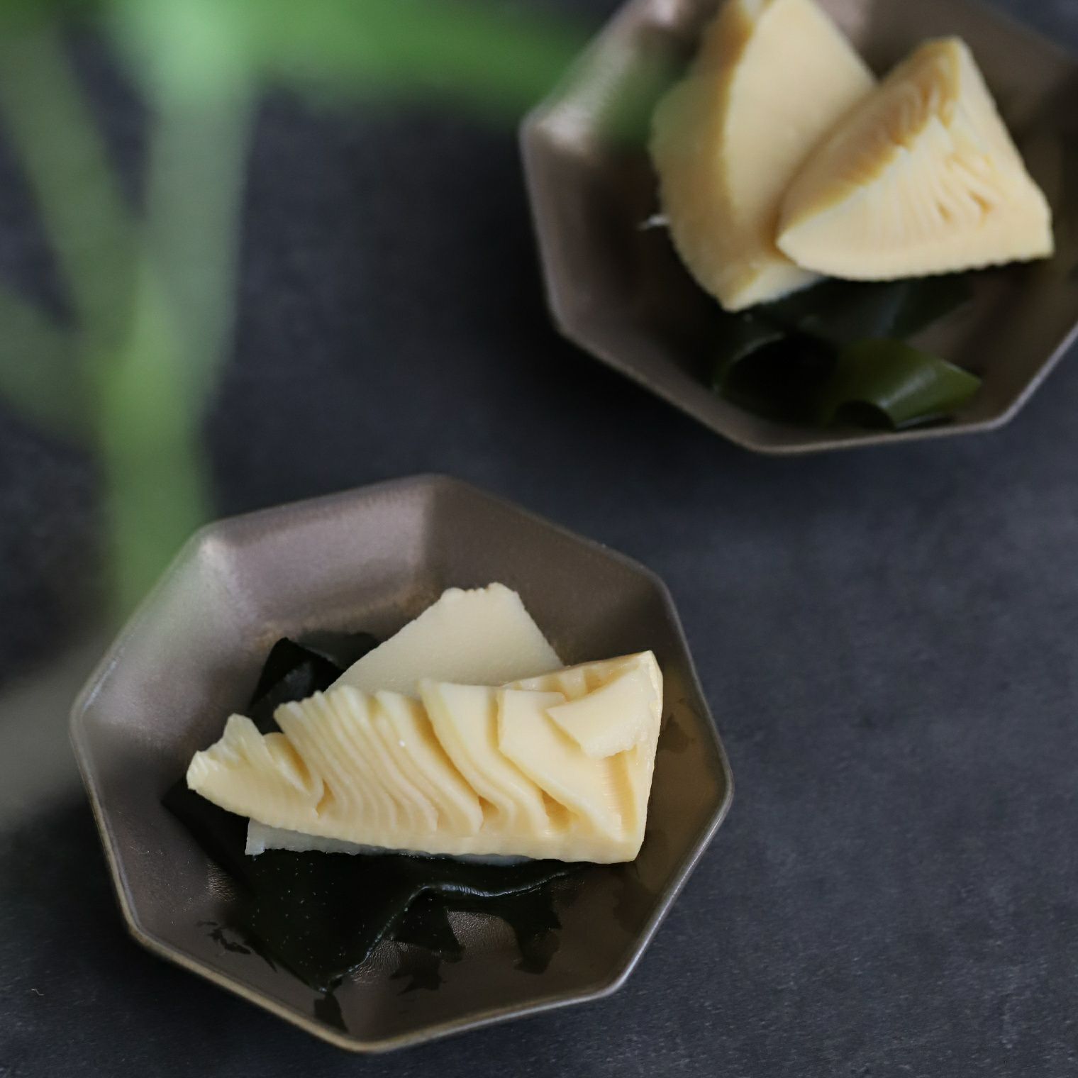 美濃焼　ゴールド八角・楕円・雲小皿　陶器　3個セット　八角