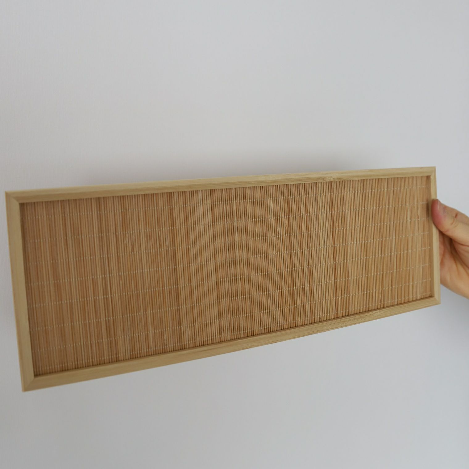 竹製　すだれ長角ランナースタンド台（大）