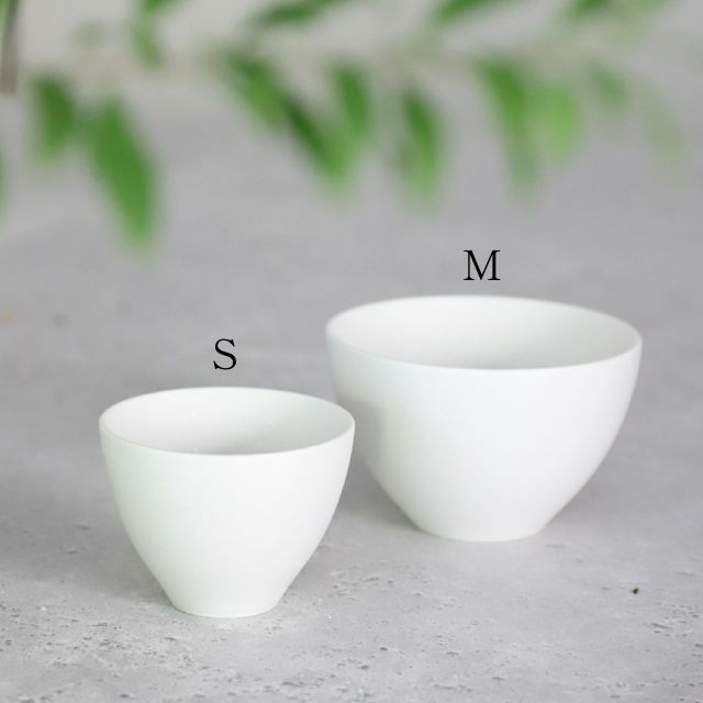 有田焼　スノー　B品（白いソフトボウル茶碗）