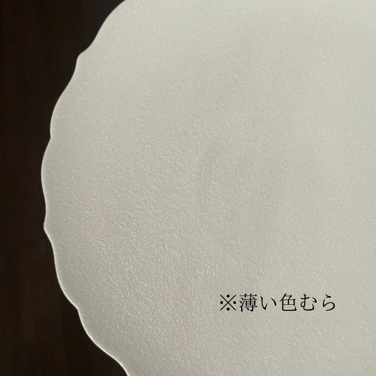 有田焼　スノー　B品（桔梗プレート皿）