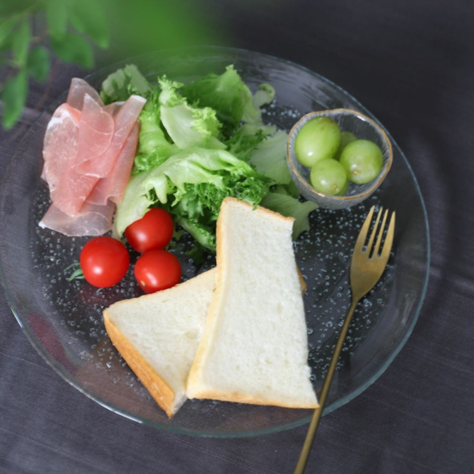 ガラス製 ガラス製 バブルプレート｜大人おしゃれな食器やお皿の