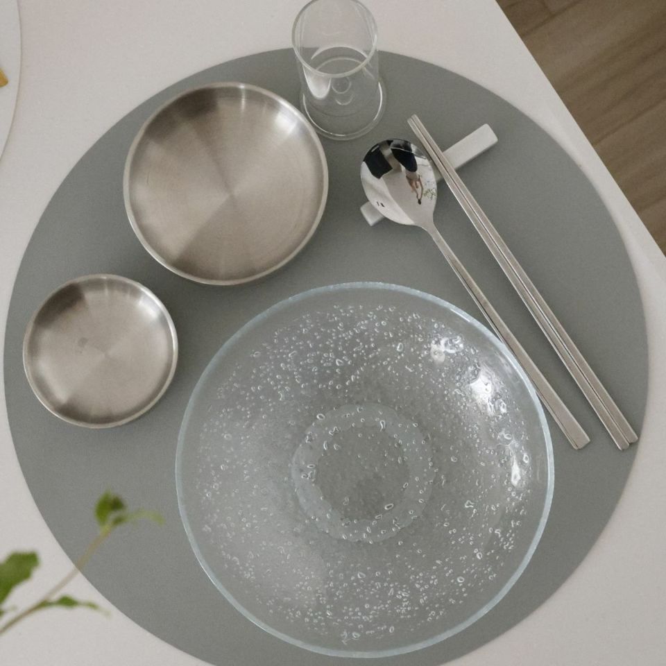 ガラス製　バブルボウル