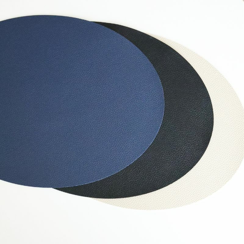 オーバルレザーランチョンマット