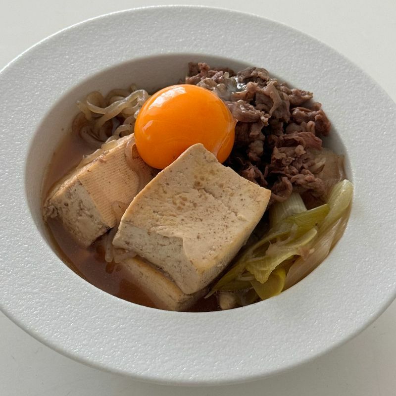 有田焼　白いスープパスタリムボウル