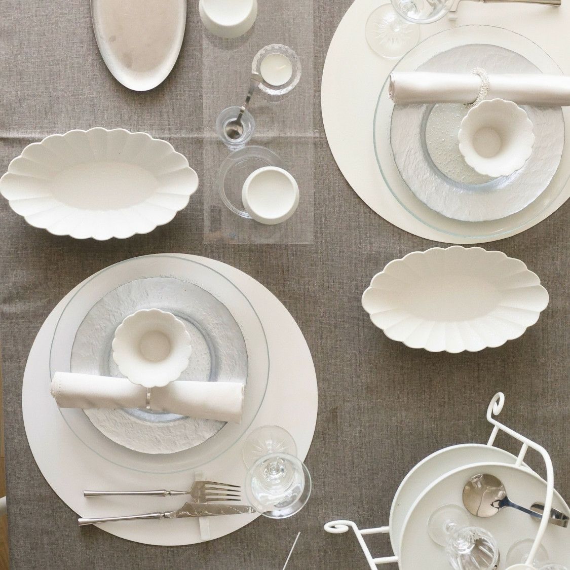 サークルレザーランチョンマット