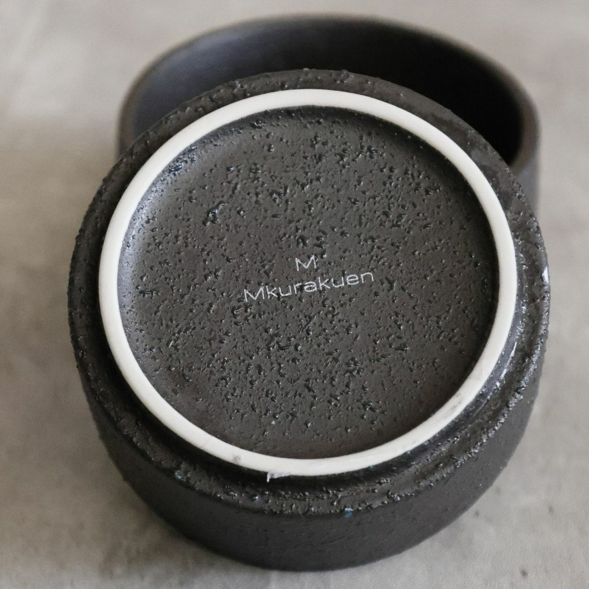 美濃焼　黒い切立小鉢9cm　YOZORA｜M苦楽園オリジナル｜