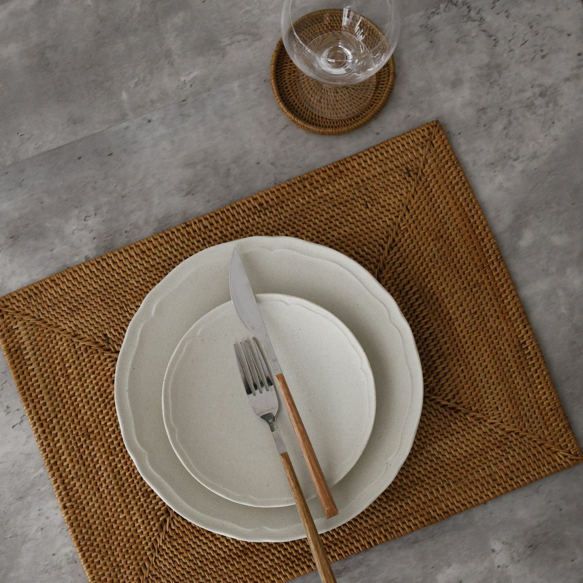 アタ　ランチョンマット・コースター・トレイ