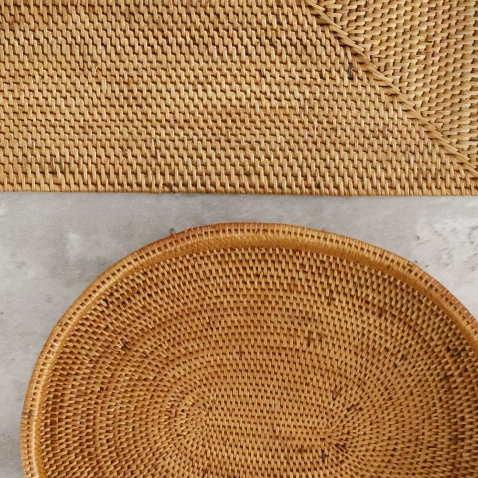 アタ　ランチョンマット・コースター・トレイ