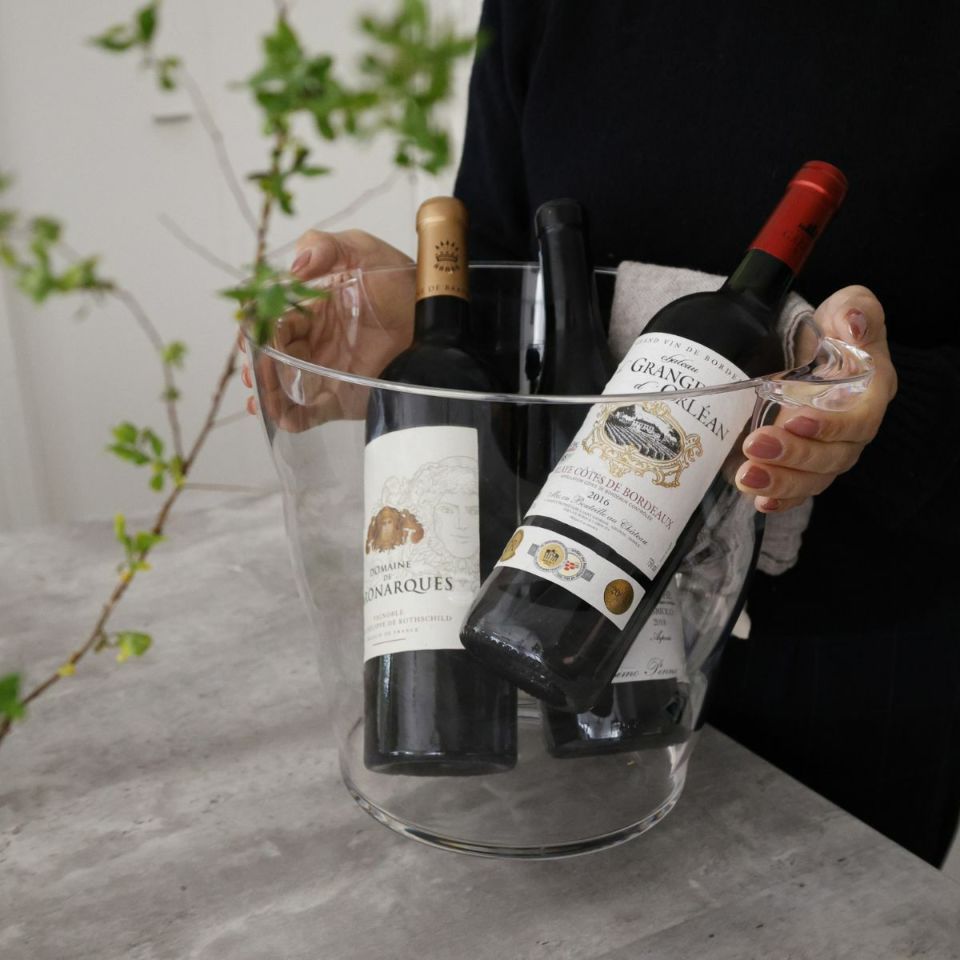 アクリル製　ワインクーラー