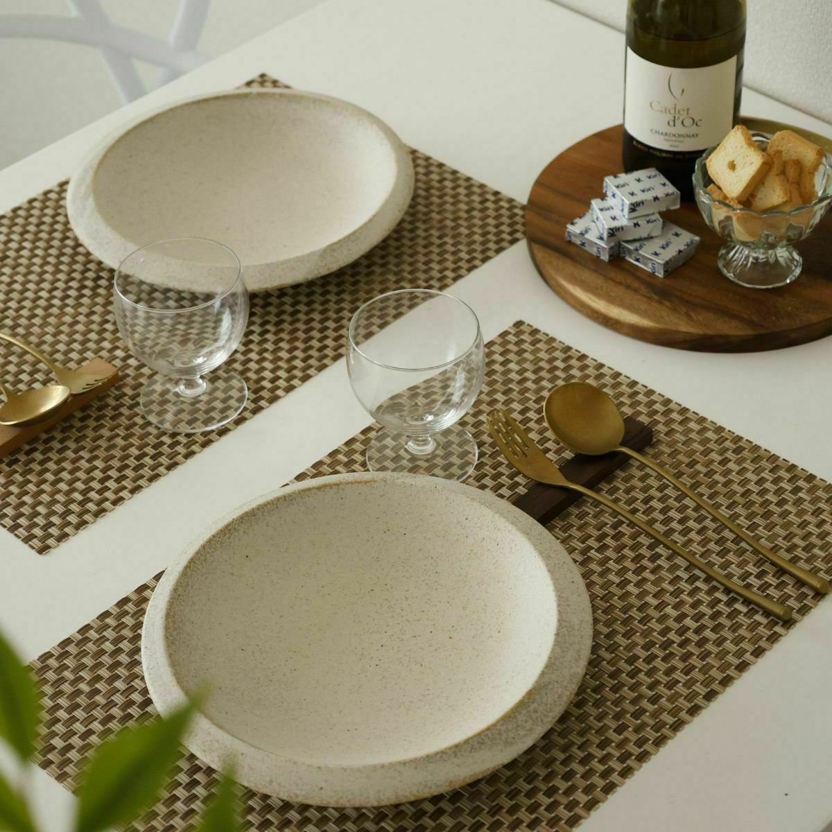 長角ナチュラルメッシュランチョンマット