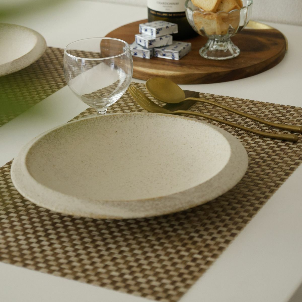 長角ナチュラルメッシュランチョンマット