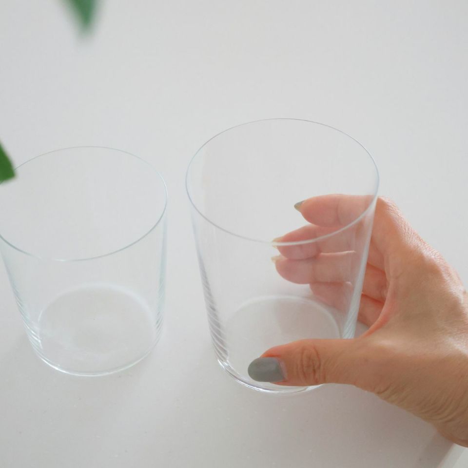 薄強化ガラス　ワイドタンブラー